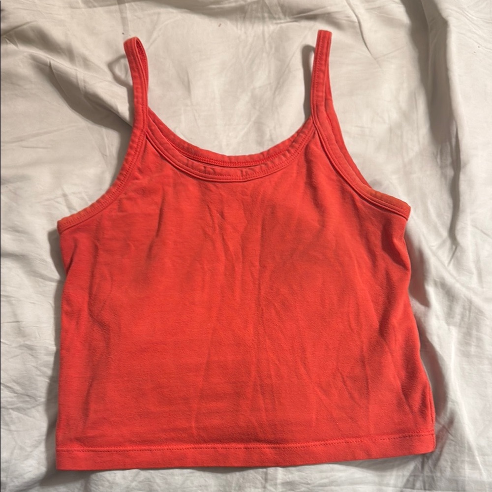 ARQ Red Crop Tank Top